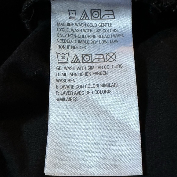 Isaac Mizrahi 2X Shirt Top Black White Striped Short Sleeve Scoop Neck Stretch - Picture 6 of 7